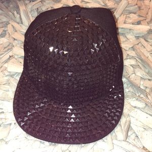 Charlotte Russe Rhinestone Snapback